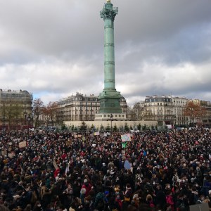 15/12/2020 - Mobilisation pour la culture à Bastille