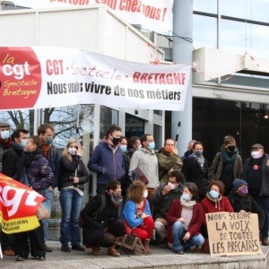20210315 Le Carré Magique à Lannion (22) est occupé ! © Le Trégor