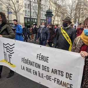 4/03/2021 - Manifestation pour la culture à République