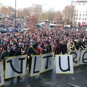 15/12/2020 - Mobilisation pour la culture à Bastille